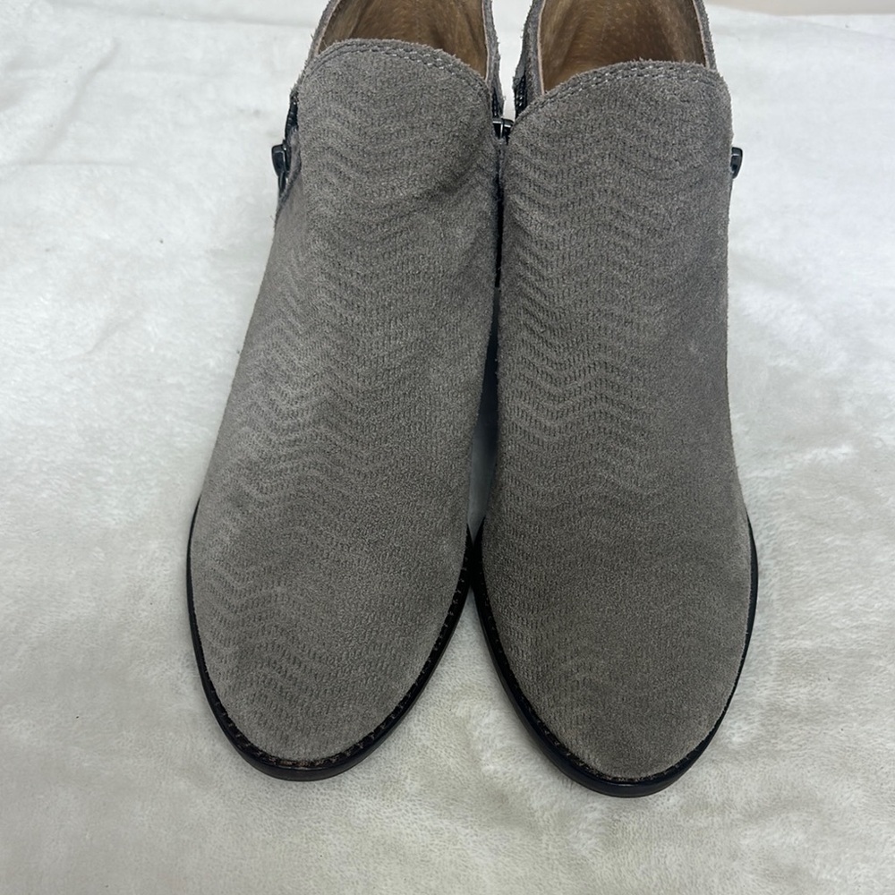 Lucky Brand Gray Suede Chelsea Boots - Picture 12 of 16